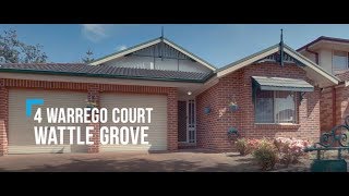 4 Warrego Ct Wattle Grove [upl. by Rodmann]