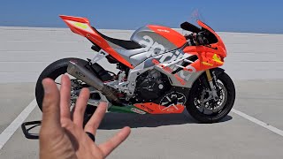 BEST Aprilia RSV4 1100 yet [upl. by Harbert]