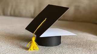 DIY Graduation Card w Tassels 🎓 Easy Tutorial [upl. by Fraya688]