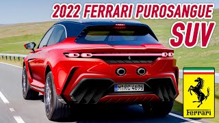 2022 Ferrari Purosangue SUV  Everything you need to know about Ferraris firstever SUV [upl. by Grogan]