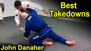 Best Takedowns For Jiu Jitsu BJJ by John Danaher [upl. by Armalla]