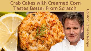 Gordon Ramsays Crab Cake Discover the Secret Behind Recipe [upl. by Almire]