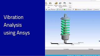 Vibration Analysis using ANSYS [upl. by Oibirot]