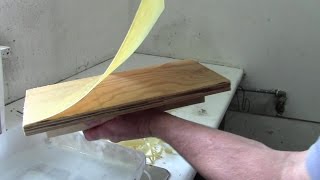 How To Make Thin Sheets Of Beeswax For Foundation Starter Strips Candles And Modelling [upl. by Medin]