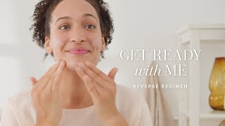 GRWM  Reverse Daily Skincare Routine for Brightening Discolored Skin [upl. by Kaylil]