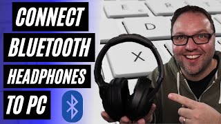 How to Connect Bluetooth Headphones to PC  Windows 10 🎧 [upl. by Ssew665]