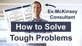 HOW TO SOLVE PROBLEMS  How do consulting firms work hypothesisbased problem solving explained [upl. by Ecirtam139]