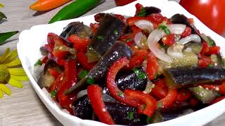 Маринованные БАКЛАЖАНЫ 🍆 Простая и Очень Вкусная Закуска 👍 Eggplant appetizer [upl. by Wolff]