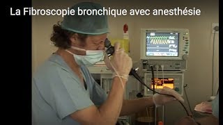 Fibroscopie bronchique avec anesthésie [upl. by Tallbott]