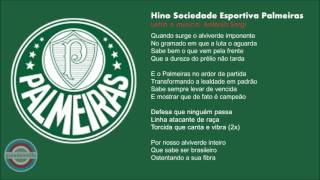 Hino do Palmeiras  Oficial [upl. by Jahdiel]