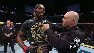 UFC 235 Jon Jones and Anthony Smith Octagon Interview [upl. by Aviva]