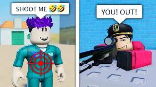 Roblox Squid Game 2 Funny Moments SNIPER [upl. by Jasmine]