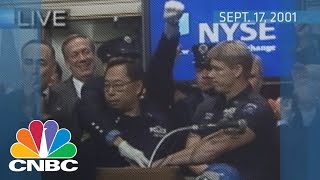 Reopening the NYSE after 911  Archives  CNBC [upl. by Garson]