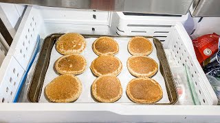 How to Freeze Pancakes amp Reheat Them for Later [upl. by Noonan]