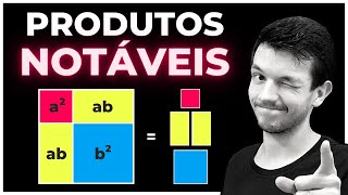 Visualizando Produtos Notáveis  Matemática Básica [upl. by Moberg]