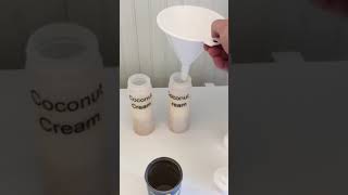 How to Make Coconut Cream for Shave Ice Snow Cones Shaved Ice Snow Cap [upl. by Lrak]