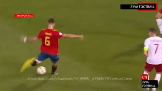 Napoli Fabian Ruiz Amazing Goals Spain vs Poland Uefa Euro U21 2019 Highlight [upl. by Jepson]