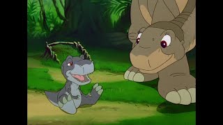 Littlefoot Gets Chomper To Eat  The Land Before Time II The Great Valley Adventure 1994 [upl. by Aninad58]