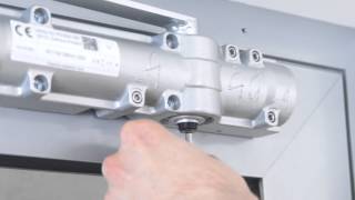 ASSA ABLOY DC500DC700 Door Closer Installation Guide [upl. by Trotta]