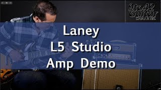 Laney L5 Studio Lionheart Head and 1x12 cab demo [upl. by Ming]