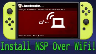 Switch How To Install NSPXCI Over LAN Free amp Easy [upl. by Ataeb]