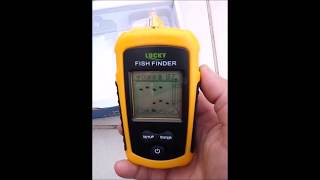 Sonar LUCKY WIRELESS FISH FINDER FFW11081 [upl. by Eemiaj]