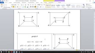 Teoría de Grafos Grafos Isomorfos Ejercicio Resuelto 1 [upl. by Araj]