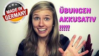 The ACCUSATIVE Part 6 Practice the Accusative with me Übungen zum Akkusativ [upl. by Hiroko]