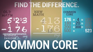 How Common Core subtraction works [upl. by Yeclehc]