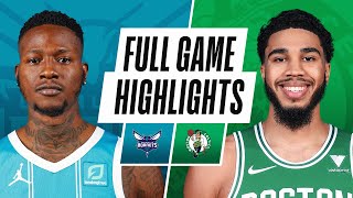 HORNETS at CELTICS  FULL GAME HIGHLIGHTS  April 4 2021 [upl. by Lau831]