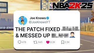 The NEW Patch on NBA 2K25 is [upl. by Annaoi681]