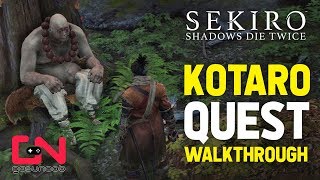 Sekiro  Kotaro NPC Quest Walkthrough  White Flower Taro Persimmon [upl. by Bainbridge495]