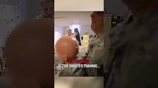 Military base active shooter scenario training‼️🤯 military army combat war [upl. by Elspeth]