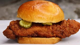 Chick fil A Chicken Sandwich Recipe  Copycat Recipe [upl. by Finley446]