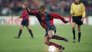 Rivaldo  Legendary Dribbling Skills  Barcelona [upl. by Shantha]