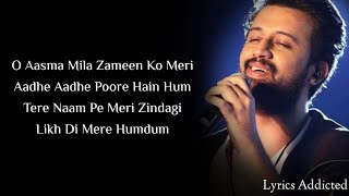 Haan Seekha Maine Jeena Jeena Full Song with Lyrics Atif Aslam Varun Dhawan Yami Gautam Badlapur [upl. by Muscolo]