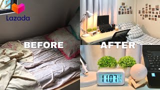 SMALL ROOM MAKEOVER PH with shopee and lazada links [upl. by Viva]