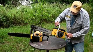 McCulloch Pro Mac 610 Chainsaw  Most Misunderstood  Maligned Chainsaw Ever Made [upl. by Auliffe]