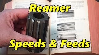 Shop Talk 16 Reamer Speeds amp Feeds [upl. by Geraldine]