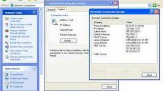 How to Find Your Network Settings on a Windows XP Computer [upl. by Yesrod]