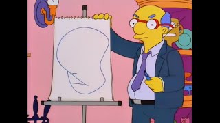 Kirk Draws Dignity  The Simpsons [upl. by Niamor576]