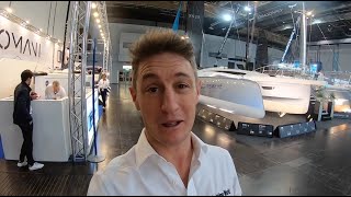 A 40ft cruising trimaran that can do 24 knots This new Dragonfly 40 is a beast [upl. by Marek336]