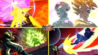 Dragon Ball FighterZ  All Dramatic Finish wDLC Season 3 JP [upl. by Asyral636]