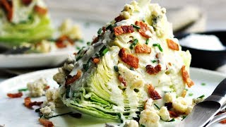 How to Make Classic Restaurant Wedge Salad [upl. by Naginnarb]