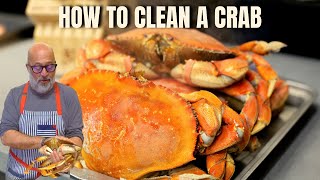 Learn How to Clean a Dungeness Crab [upl. by Dnaltroc]