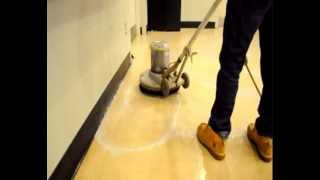 How to Strip amp Refinish Vinyl Tile Floors [upl. by Nador855]