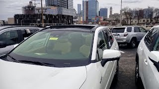 Rav4 panoramic sunroof Description and demonstration [upl. by Wolford]