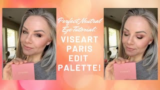 Perfect Neutral Eye Tutorial Viseart Paris Edit Palette [upl. by Sabra645]