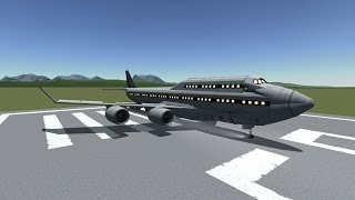 100 STOCK Boeing 747 Speed build in KSP [upl. by Persis44]