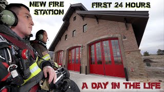 First 24 Hours in a New Fire Station  A Day in the Life [upl. by Thedric]